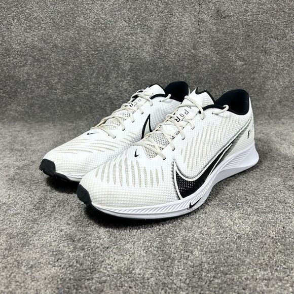 Nike Vapor Edge CD0086-100 Mens Size 15 White Athletic Turf Shoes Used - Picture 5 of 12